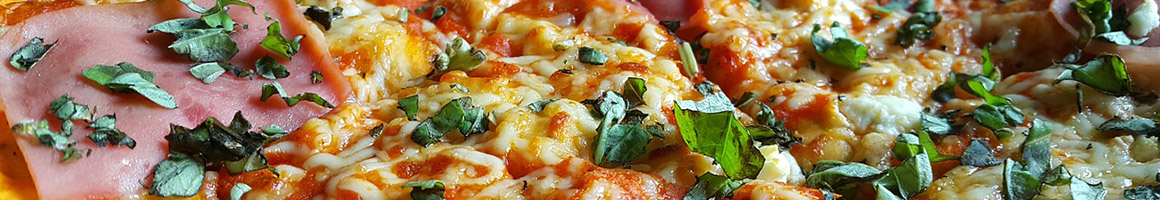 Eating Pizza at Pizza Perfect restaurant in Ypsilanti, MI.